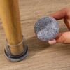 Furniture Table Leg Covers Protectors Chair Leg Caps with Felt Pads Reduce Noise Silicone Round Non Slip Scratch Floor Sliders