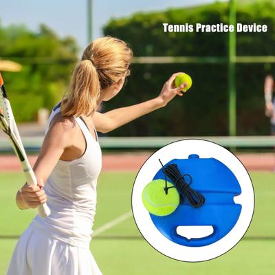 Tennis Trainer Rebounder Set Solo Tennis Trainer Practice Equipment Portable Self-Practice Rebounder Kit