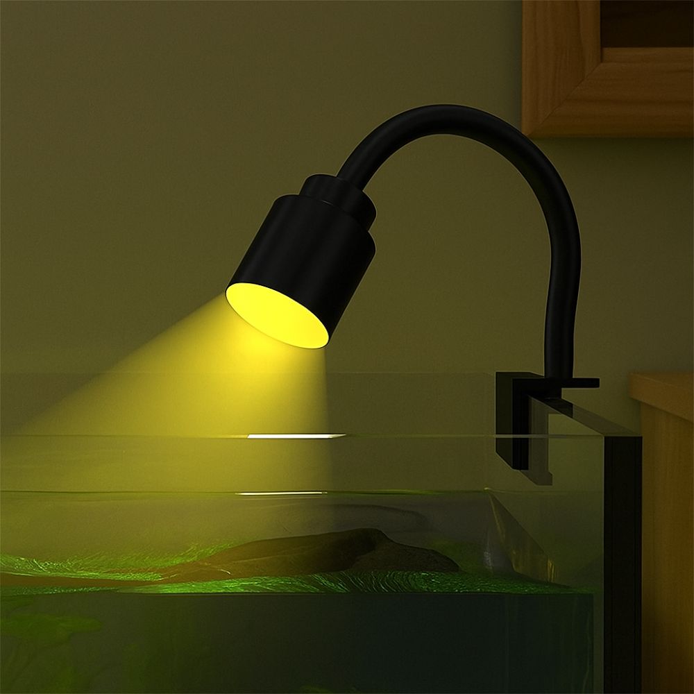Super Slim USB Aquarium Light Waterproof 3W Power Aquatic Plant Lighting 360 Degree Rotation Fish Tank Light Aquarium Decoration