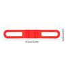 5 Pezzi Fasce in Silicone per Biciclette Cintura Fissa in Silicone Supporto Torcia per Ciclismo Supporto Torcia per Biciclette Fasce Elastiche Bende