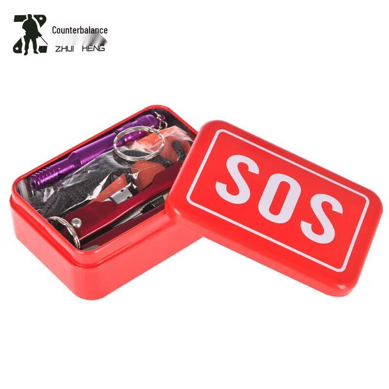 Набор инструментов для выживания в чрезвычайных ситуациях SOS на открытом воздухе