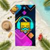 G-Geometry Game Towel Soft Pool Gift For Travel Gym Shower Camping Quick Dry Sports Beach Towels