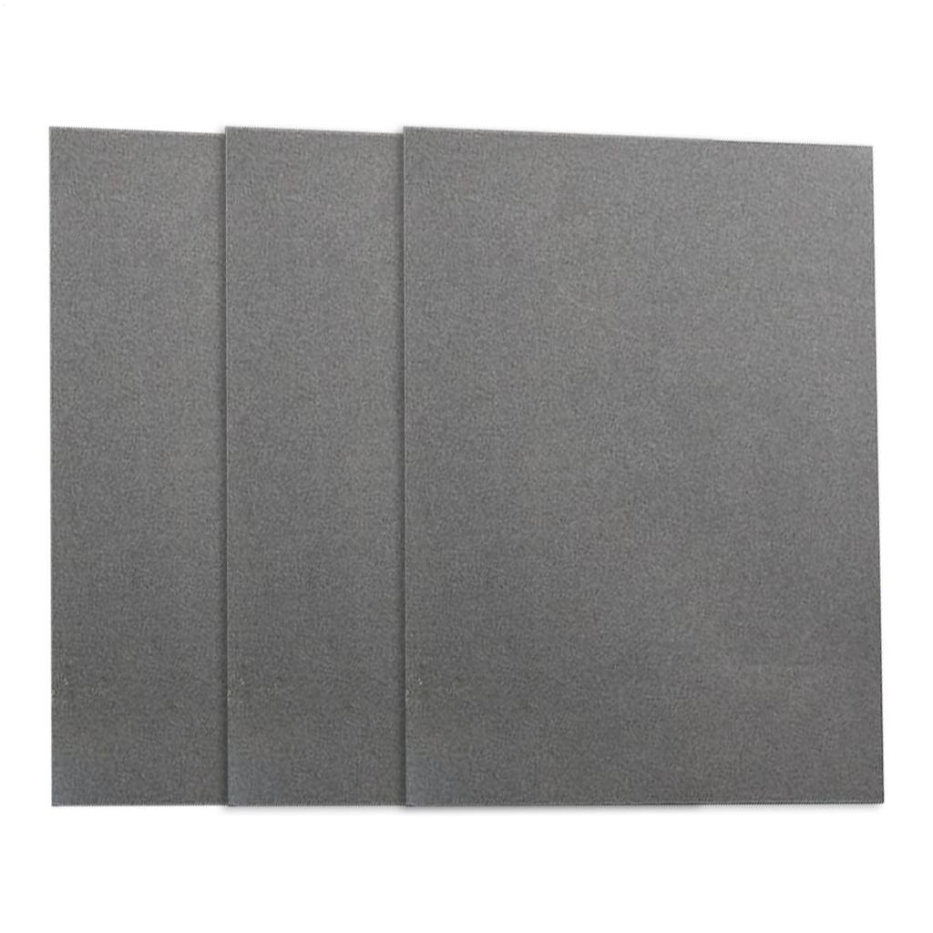 Gasket Material Sheet High Temperature Exhaust Gasket Material 3 Pieces Cuttable Automotive Small Engine Repair Replacement for