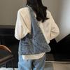 Women's Casual Denim Tote: Large Capacity, Lightweight, Versatile Shoulder Bag