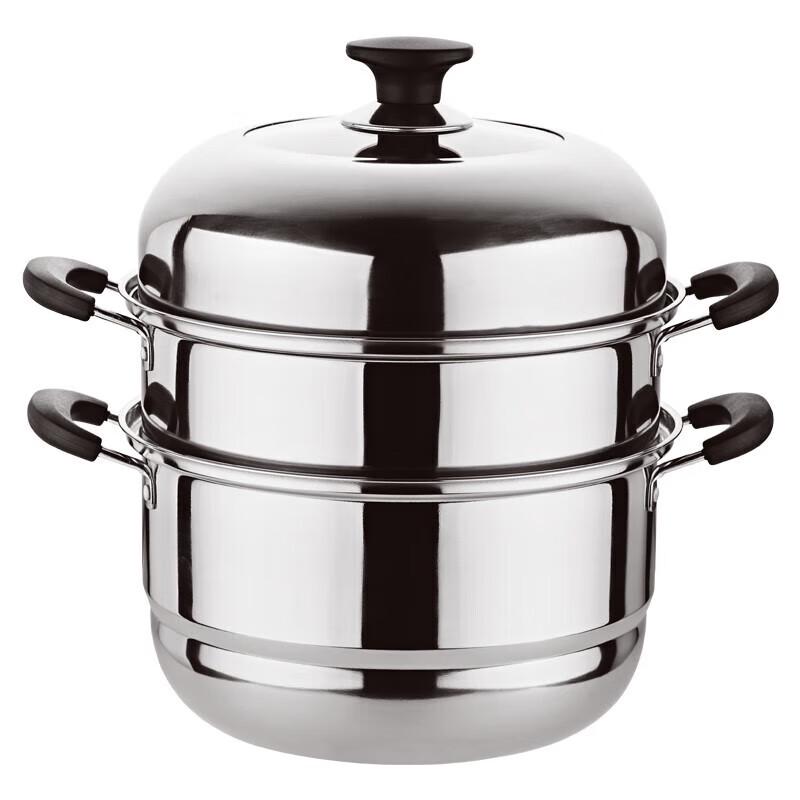 Adneny AO-29 3-Layer 304 Stainless Steel Steamer
