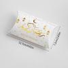 20pcs Eid Mubarak Candy Box Pillow Shaped White Paper Gift Packaging Boxes Bag 2025 Ramadan Muslim Islam Party Decor Supplies