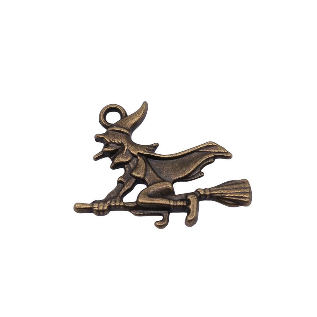 Halloween Day Charms Antique Alloy Magic Pendants For Dentist Themed Jewelry Making