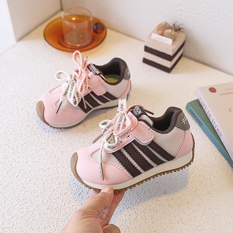 Kids' Agan 2026 Breathable Soft Sole Running Shoes for Boys & Girls - Spring/Autumn Casual Sports Trainers