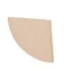 40PcsCelsiusBag Coffee Filter Paper Unbleached Disposable Wood Pulp Paper Cone Shape for Drip Coffee Maker