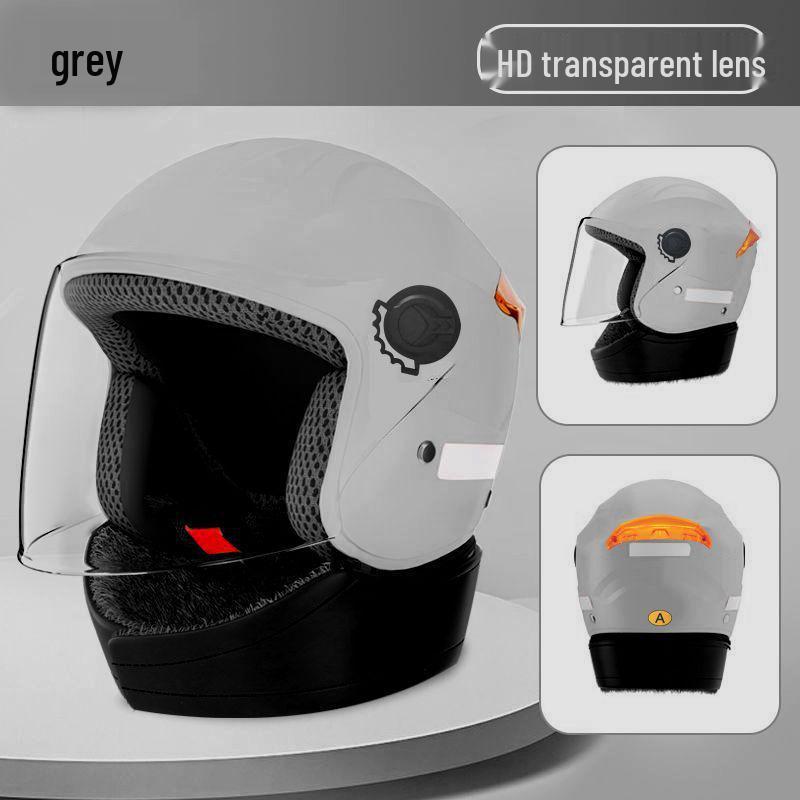 Women's Lightweight Winter Helmet for Electric Scooters - Anti-fog, Windproof, and Warm for Men and Women
