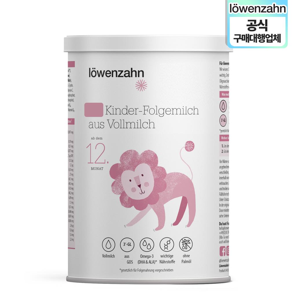 Löwentjan Kinder Folgemilch 12 Month Tin 400g