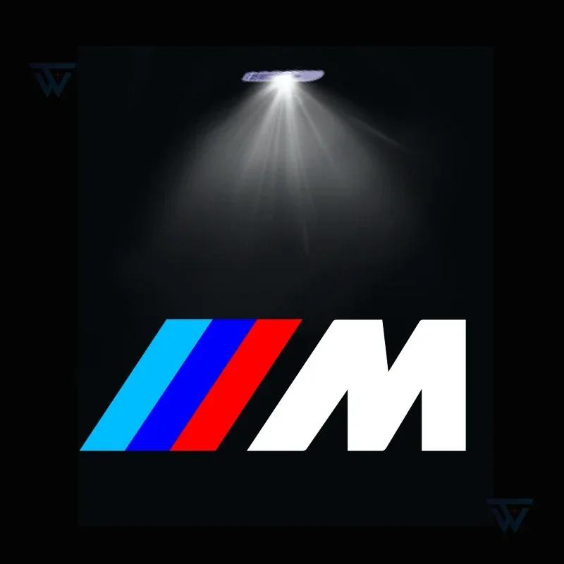 2 Stück LED Auto Tür Willkommenslicht HD Laser Projektorlampe Für BMW M Performance M2 M3 M4 M5 M6 E46 E90 E60 F10 F30 E39 E36 F20 E87
