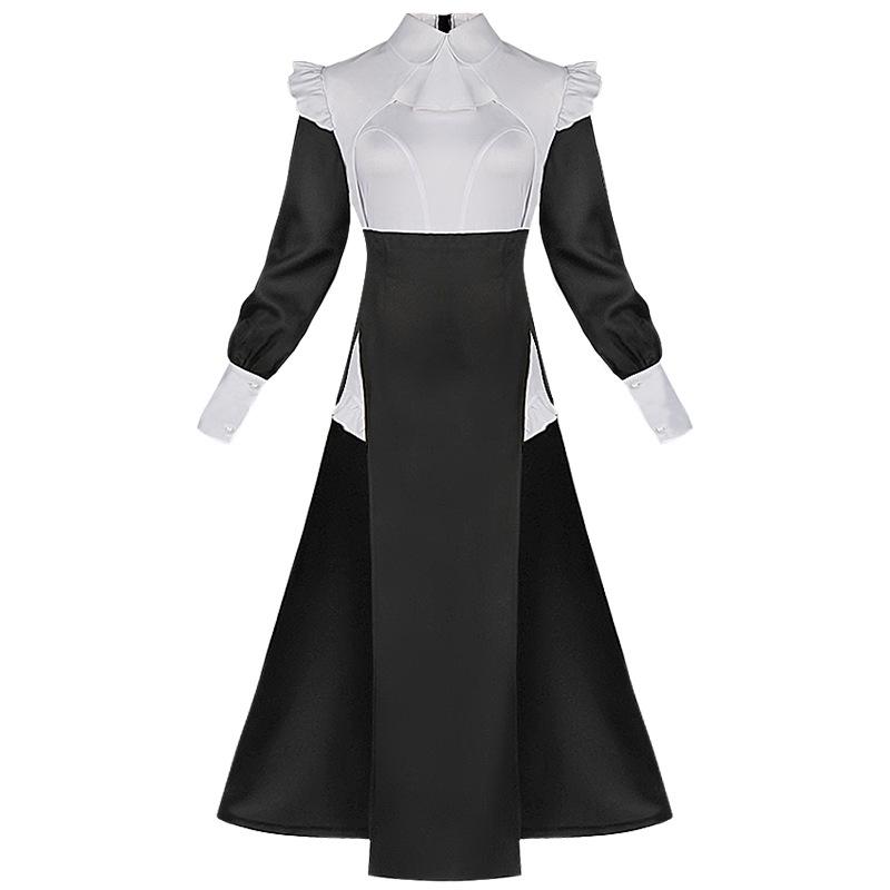 

Nun Chowbie Cosplay Costume Comic Show Halloween Party Dress Up Cross Props Cos M