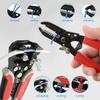 Multifunctional Wire Stripper Tool Kit Pliers AWG24-10 Stripping Cutter Crimping Cable 3 In1 Wire Electrician Repair Tools