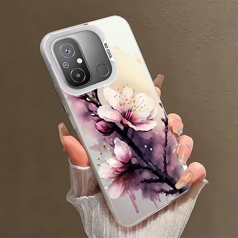 

Cherry Blossom Sakura Fashion Shockproof Phone Case for Xiaomi Poco X7 X6 X5 X3 Pro F7 Ultra M8 Redmi 15C 15 14C 13C 12C 10C 13 Xiaomi Poco F7
