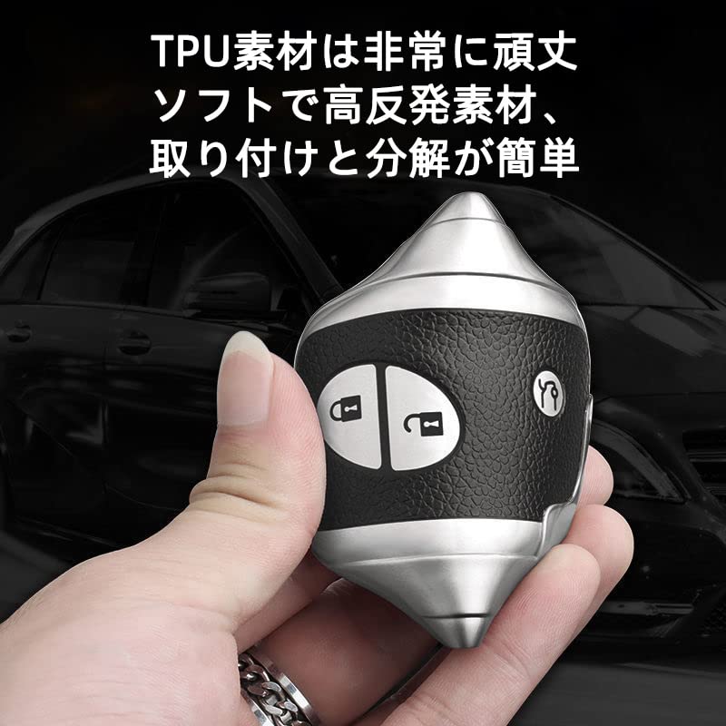 KUNIO Lexus Dedicated Key Cover, Key Holder, Silicone, Scratch Prevention, For Lexus, RX CT