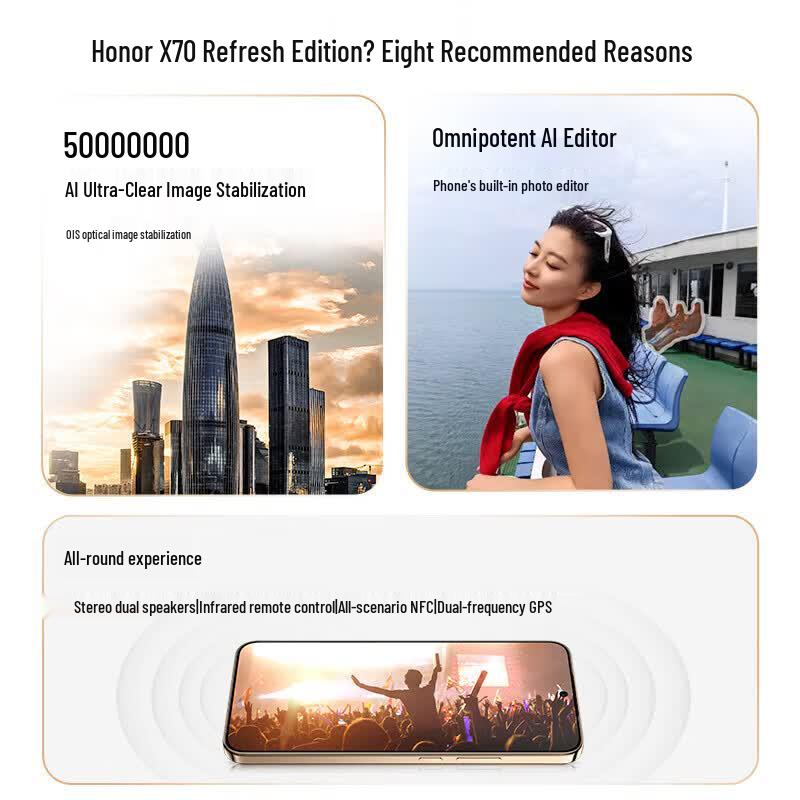 Honor X70 Renewed Edition AI Smartphone (CN version)