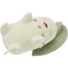Pokmon Center Original Sleep Chikorita Plush Toy 30x20x16.5 Cm Soft Cuddly Stuffed Animal