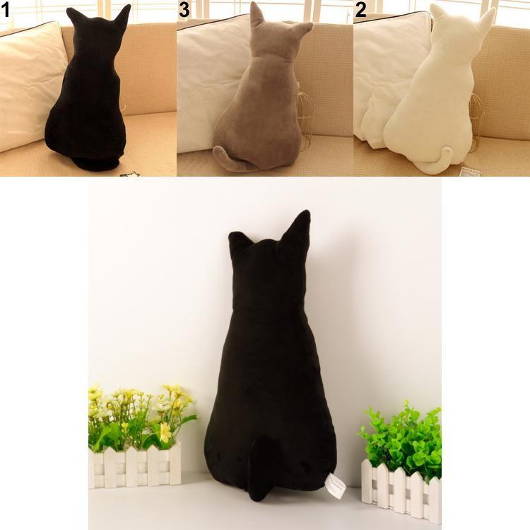 Adorable Plush Back Cat Toy Sofa Pillow Cushion Perfect For Cozy Home Decor