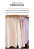 Lekasha Women's 100% Pure Cashmere Half-High Collar Loose Pullover for Autumn/Winter