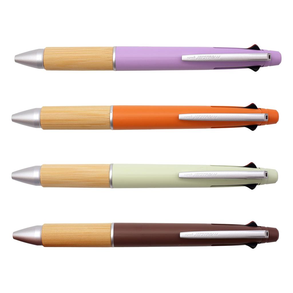 Limited Edition Multi-Function Pen Jetstream 4&1 0.5mm BAMBOO [Green Citrus] MSXE