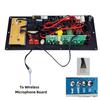 12V 80W Amplifier Board Square Dance Speaker Amplifier Support Bluetooth AUX TF-Card U-Disk Recording 6-12Inch Speaker