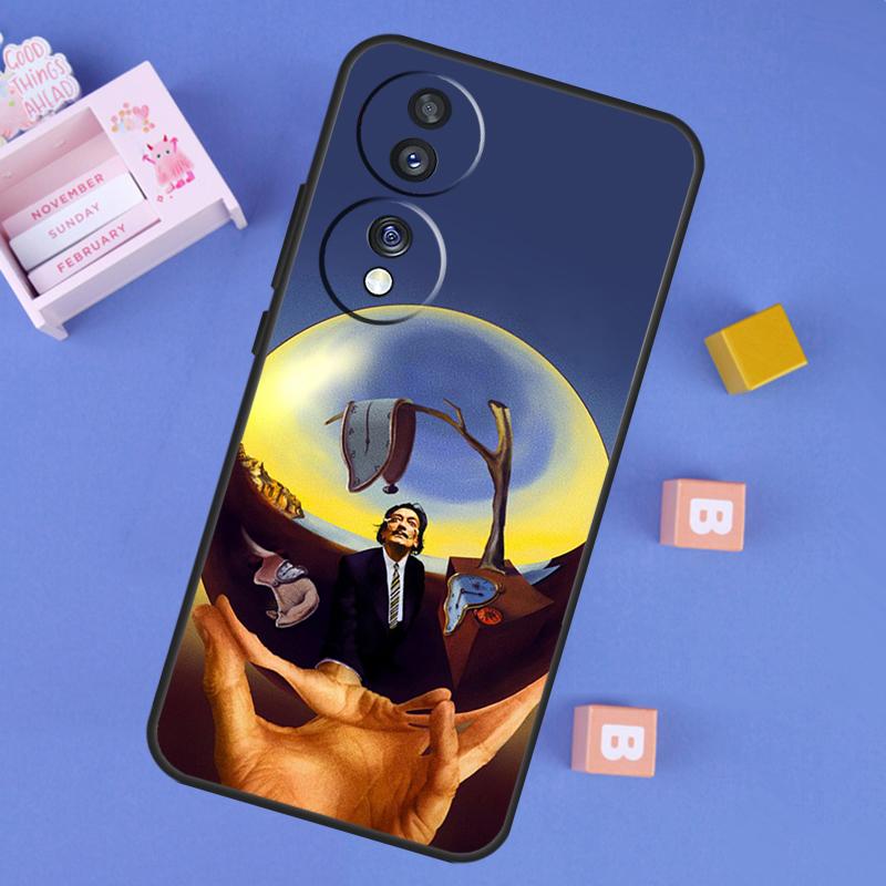 Salvador Dali Painting Case For Honor 200 400 Lite 50 70 90 X9a X9b X9c X9d X8b X8c Win RT Magic 7 5 6 8 Pro Cover
