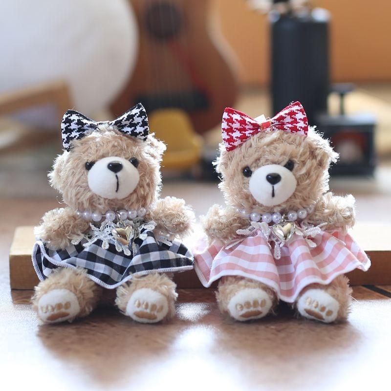 Bear Plush Shelliemay Pendant With Pp Cotton Soft Material Bear Gift Keychain