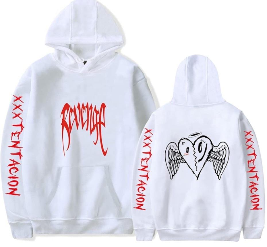 Trendy Rapper Fashion Fleece Hooded Long Sleeve Sweater Warm Jacket