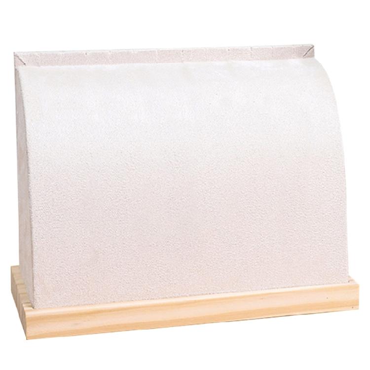 Practical Leather Necklace Display Stand Elegant Jewelry Presentation Holder