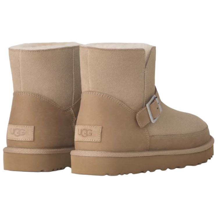 UGG Classic Novelty Sheepskin Warm Versatile Comfortable Snow Boots Women Boots Sand 1174512-SAN