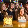 Birthday Card Music Light Greeting Card With Up Birthday Cake Happy Birthday Postcards Gift For Mom Wife Sister Boy Girl Friends