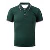 Summer 3D Digital Comfortable Men's Short Sleeve Casual Polo Shirts with Printing for Quick Drying Solid Color