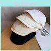 Korean Vintage Embroidered Flower Hat With Breathable Cotton For Summer Fashion