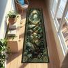 Dreamy Forest Runner Rug Lantern Road Print Floor Decor Carpet Nature Style Non-slip Carpet for Hallway Living Room Bedroom