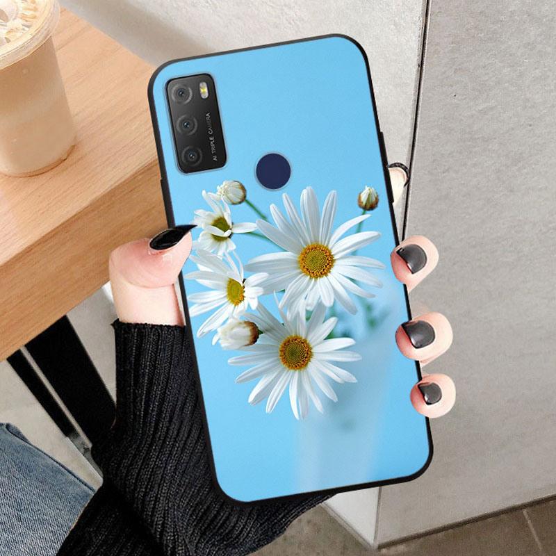 For Alcatel 1S 2021 Cases 6025H 6025D Wolf Lion Soft TPU Silicone Phone Cases For Alcatel 1 S 2021 Back Cover Bumper Funda Coque