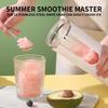 Compact Rechargeable Electric Fruit Juicer with Auto-Clean Function for Home Use
