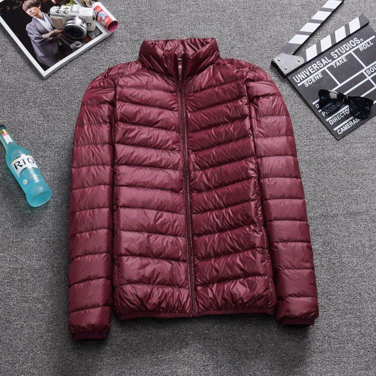 2023 Winter Men's Large Size Lightweight Warm Cotton Jacket for Work