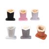 PU Leather Eyeglass Holder Soft Lining Large Capacity Eyeglass Stand Display Save Space Brush Pot Pen Holder Desk Organizer