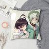 K-Kabaneri Of The Iron Fortress Double-Sided Printed Square Decorative Cushion Cover For Sofa Living Room Home Decor