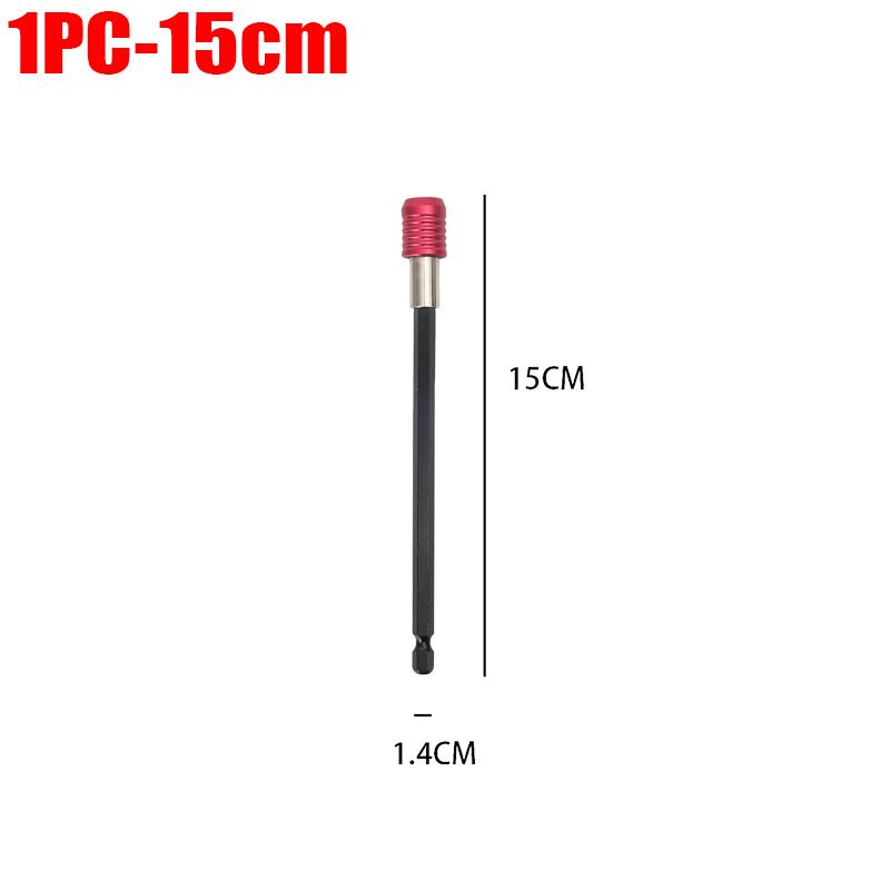 Hex Handle Magnetic Screwdriver Tip Holder Quick Release Self-locking Extension Rod Adapter Drill Bits Impact Driver Holders