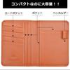 DUCT Genuine Leather Passport Italian Case, Leather, NL-191 (Natural)