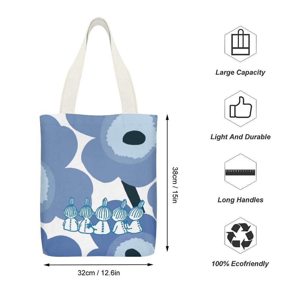 THEBEASTPIE Tote A4 Canvas Shopping Shoulder Large Capacity Canvas Convenience Store with Perfect for Commuting To Work or Character Design Bag, Bag,