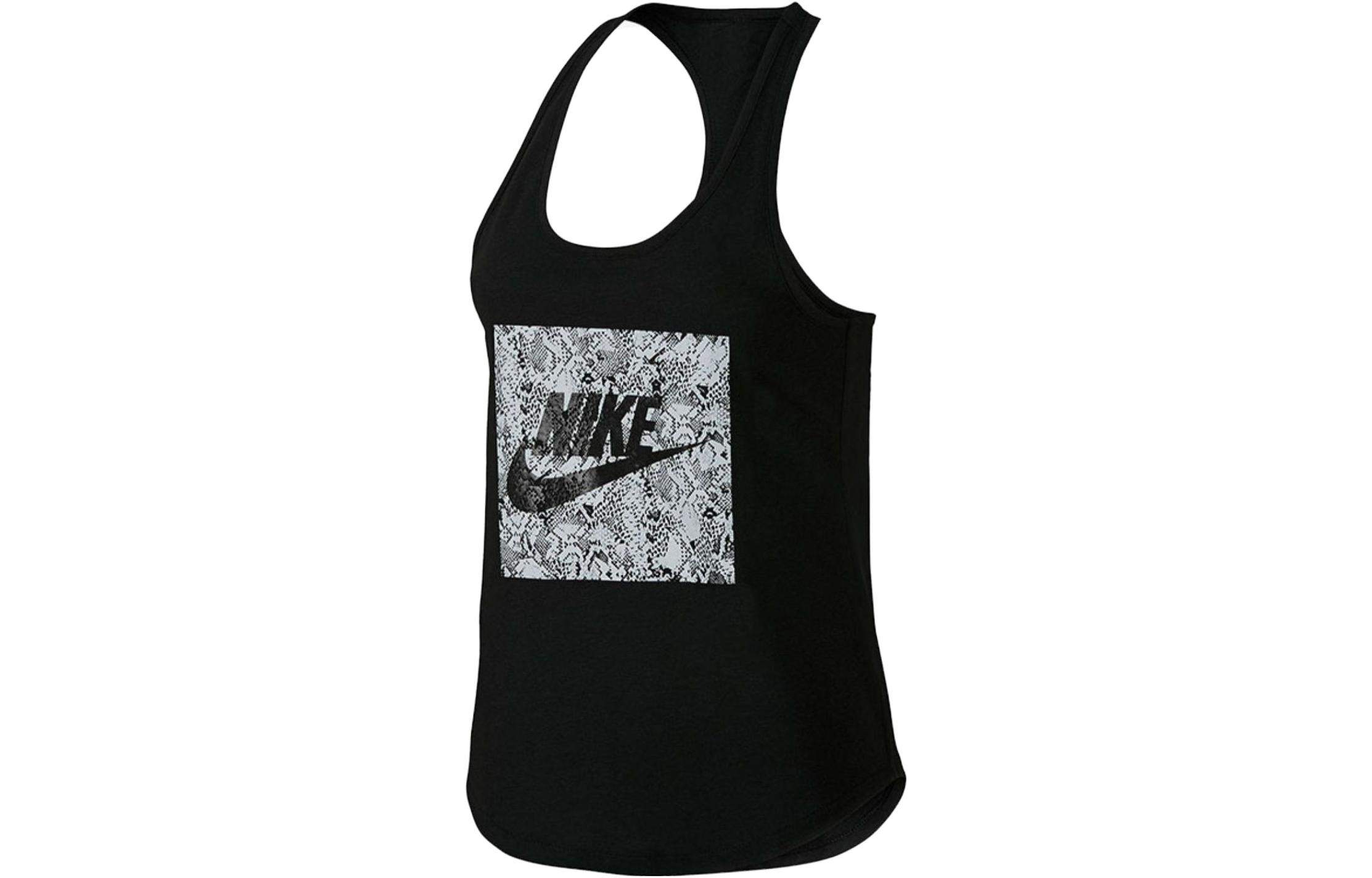 Nike Tank Tops Women s Black Straight Fit 685517-010 XL