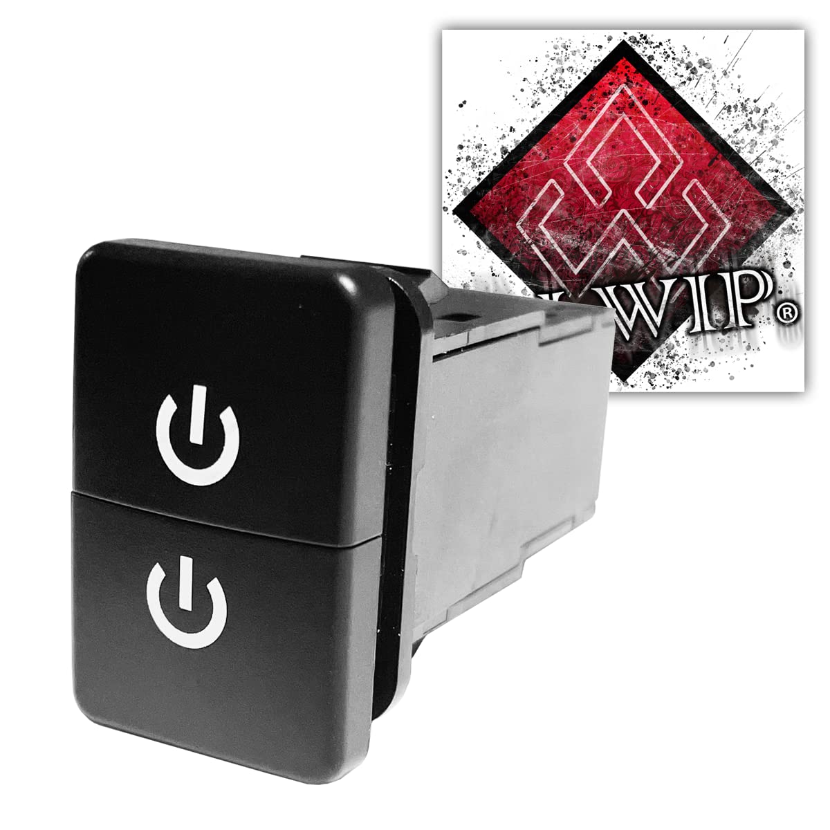 

ALWIP [Toyota/Daihatsu] Эксклюзивный дизайн! Оригинальная панель переключателей со встроенным двойным переключателем и светодиодной подсветкой (Тип А [34 x 22 мм])