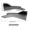 2pcs Rear Bumper Spoiler Lip Splitter Diffuser Anti-Crash Winglet Car Mod For Nissan X-Trail Altima Sentra Rogue Pathfinder