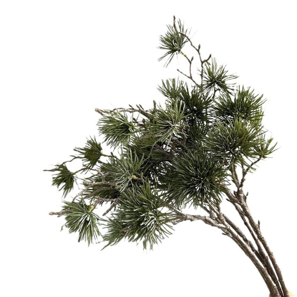 Luxury Artificial Pine Branch Plastic Fake Plants Pine Trees Plants  For Home Garden Decor