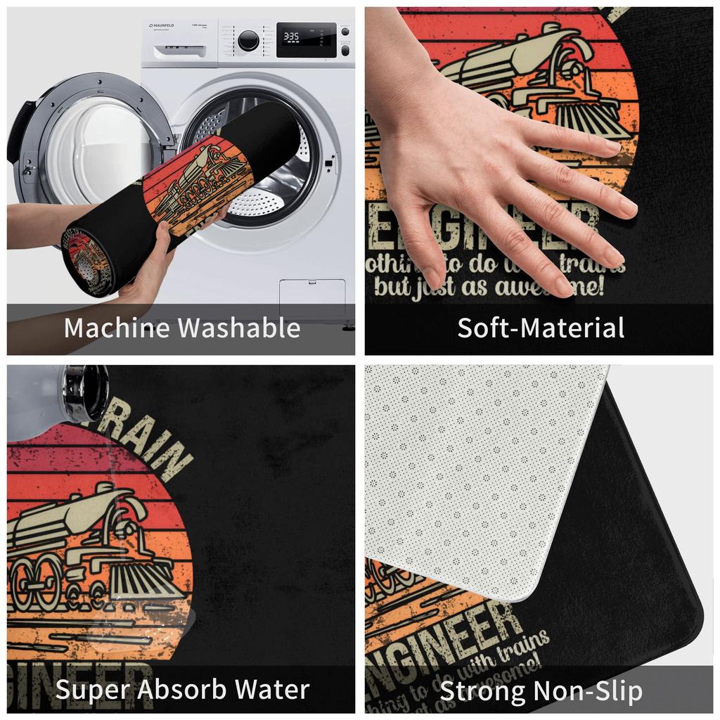 Release Train Engineer Frontboden Tür Eingangsteppich Innen Küche Bad Fußmatte Schlafzimmer Teppich Teppich