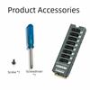 16Gbps Interface SATA Expansion Card 8 Port NGFF SATA Adapter M.2 to SATA Adapter  Home Server