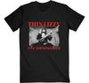 Unisex Shirt Cotton Oversize Large Size New Camiseta Unisex Thin Lizzy De Manga Corta Pequeña